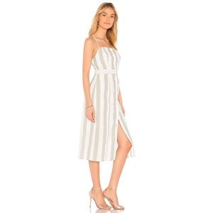 NEW The Fifth Label Poetic Stripe Midi Dress